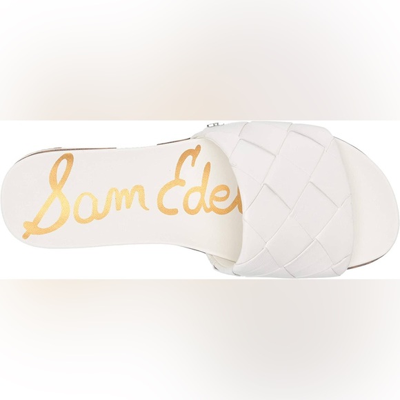 SAM EDELMAN ADALEY WOVEN SLIDE SANDAL - Picture 8 of 9